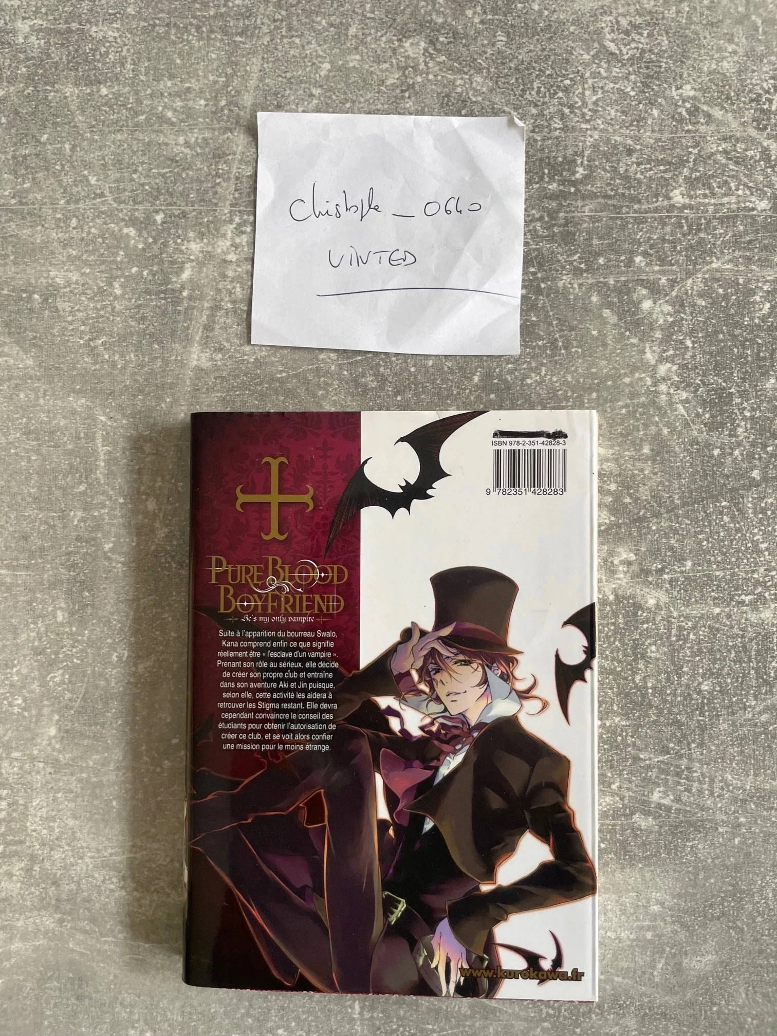 Manga Pure blood boyfriend tomo 2 versión francesa. – photo 2